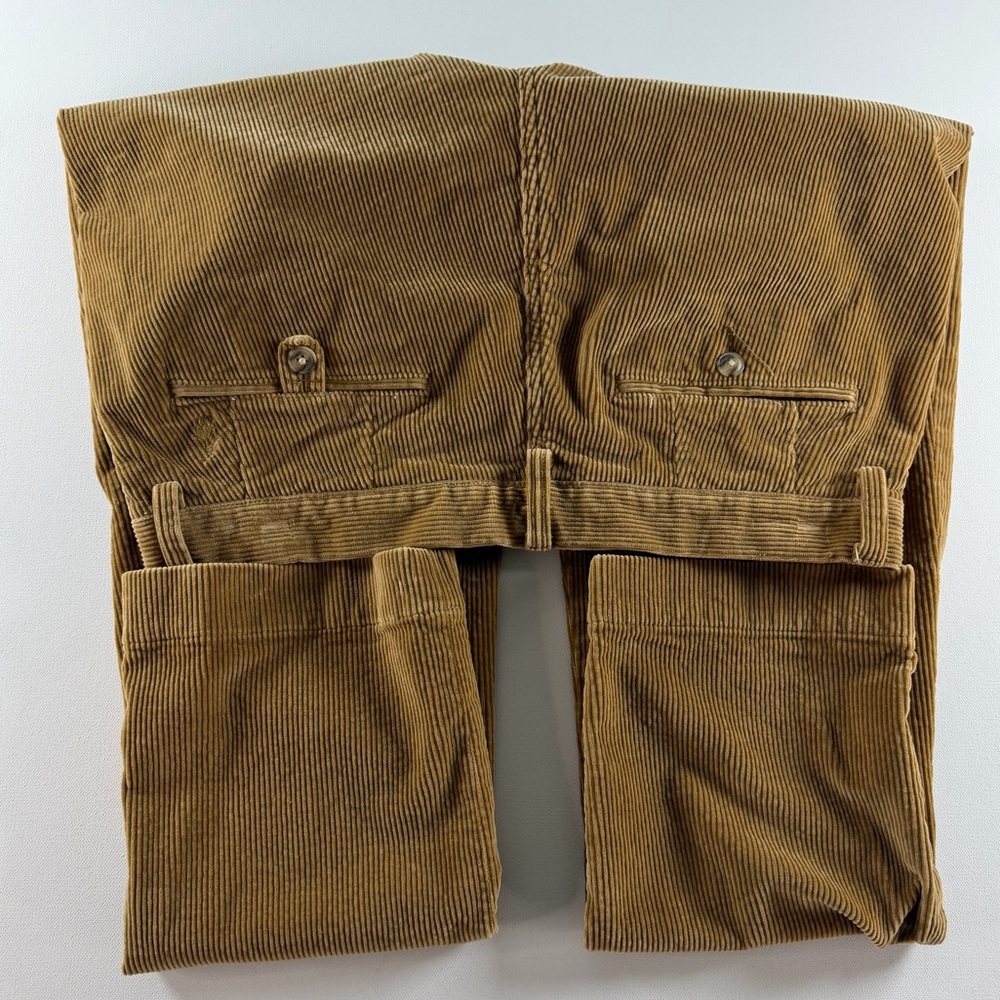 Polo Ralph Lauren Bedford Straight Fit Stretch Corduroy Pant Golden Brown 32x30 - Picture 11 of 16